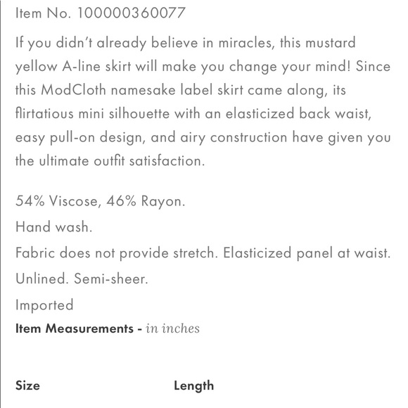 ModCloth Mini Skirt - Picture 6 of 6